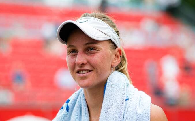 Mandatory Credit: Photo by Rob Prange Shutterstock (12072941bp) Liudmila Samsonova of Russia after winning th semi-final of the 2021 bett1open WTA, Tennis Damen 500 tennis tournament bett1open Tournament, Tennis, Berlin, Germany - 19 Jun 2021 bett1open Tournament, Tennis, Berlin, Germany - 19 Jun 2021  Copyright: xRobxPrange Shutterstockx 12072941bp