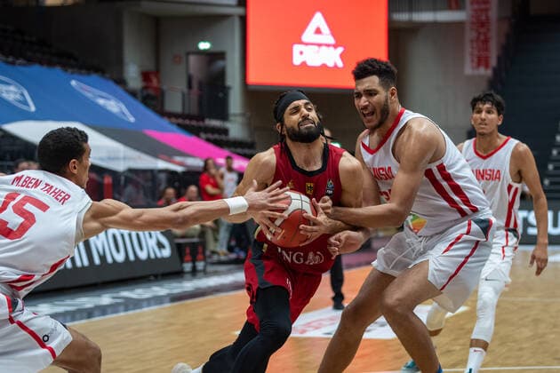 Basketball Hamburg 19.06.2021 Supercup Nationalmannschaft Deutschland (GER) - Tunesien (TUN) Joshiko Saibou (Deutschland, No.01)