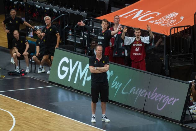 Basketball Hamburg 19.06.2021 Supercup Nationalmannschaft Deutschland (GER) - Tunesien (TUN) Jubel Deutschland
