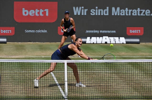 2021WTA bett1 Open Berlin Womans Double Final Winner: Azarenka Sabalenka , Belarus