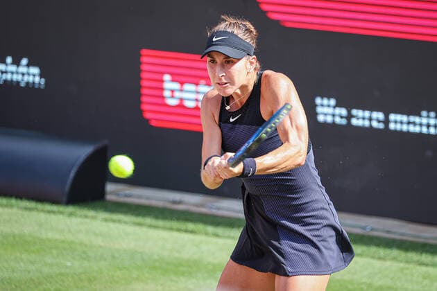 Im Bild: Belinda BENCIC (SUI) Einzel-Finale, bett1open 2021, Berlin, LTTC Rot-Weiß - Steffi-Graf-Stadion, 20.06.2021,