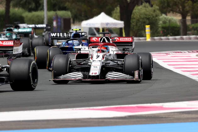 7 Kimi Raikkonen (FIN, Alfa Romeo Racing ORLEN), F1 Grand Prix of France at Circuit Paul Ricard on June 20, 2021 in Le Castellet, France. (Photo by HOCH ZWEI) Le Castellet France