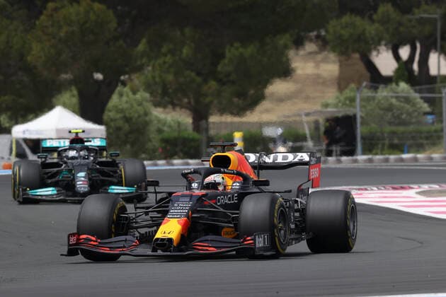 33 Max Verstappen (NED, Red Bull Racing), F1 Grand Prix of France at Circuit Paul Ricard on June 20, 2021 in Le Castellet, France. (Photo by HOCH ZWEI) Le Castellet France