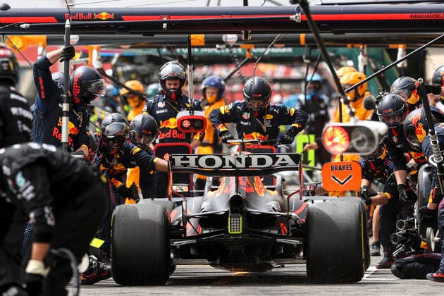 33 Max Verstappen (NED, Red Bull Racing), F1 Grand Prix of France at Circuit Paul Ricard on June 20, 2021 in Le Castellet, France. (Photo by HOCH ZWEI) Le Castellet France