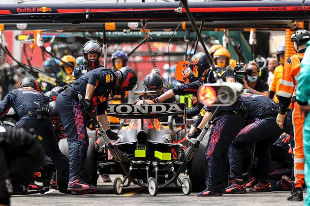 33 Max Verstappen (NED, Red Bull Racing), F1 Grand Prix of France at Circuit Paul Ricard on June 20, 2021 in Le Castellet, France. (Photo by HOCH ZWEI) Le Castellet France