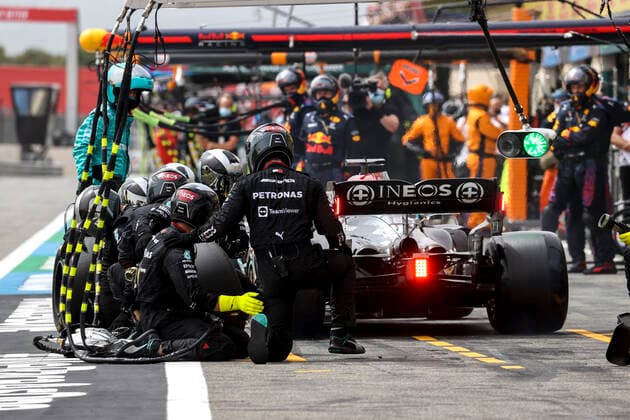 44 Lewis Hamilton (GBR, Mercedes-AMG Petronas F1 Team), F1 Grand Prix of France at Circuit Paul Ricard on June 20, 2021 in Le Castellet, France. (Photo by HOCH ZWEI) Le Castellet France