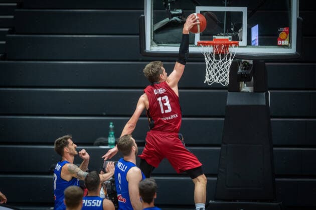 Basketball Hamburg 20.06.2021 Supercup Nationalmannschaft Deutschland (GER) - Italien (ITA) Moritz Wagner (Deutschland, No.13)