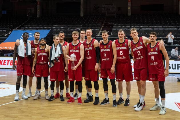 Basketball Hamburg 20.06.2021 Supercup Nationalmannschaft Deutschland (GER) - Italien (ITA) Sieger deutschland