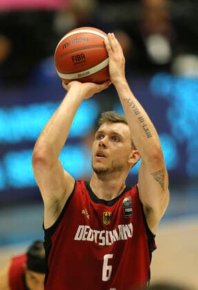 Photo : Jan Niklas Wimberg ( Germany ) Basketball - Supercup Sun. 20.06. 2021 4 Nations Cup in Hamburg Deutschland - Italien