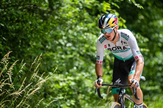 Deutsche Rad Meisterschaften Straße Elite Männer und Frauen in Filderstadt, 20.06.2021 Anton Palzer (Team Bora Hansgrohe) bei der Deutschen Meisterschaft auf der Straße in Filderstadt Stuttgart 2021, 20.06.2021 Copyright: xBEAUTIFULxSPORTS Nagelx