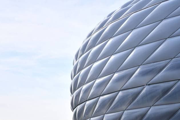 Fußball-EM Gruppe F Deutschland - Ungarn am 23.06.2021 in der Allianz Arena in München Außenansicht Arena München
