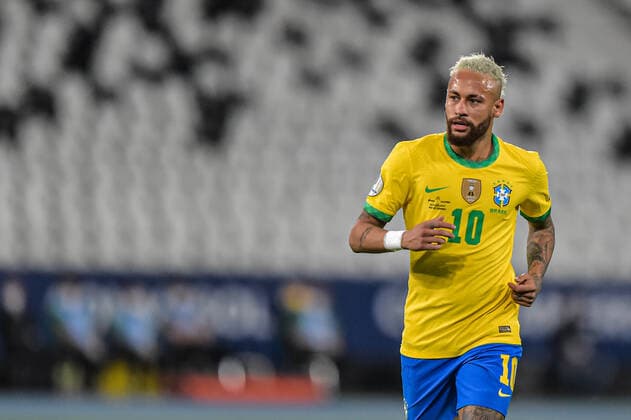 Brazil v Colombia: Group B - Copa America Brazil 2021 Neymar Brazil player during a Group B match between Brazil and Colombia as part of Copa America Brazil 2021 at Estadio Olimpico Nilton Santos on June 23, 2021 in Rio de Janeiro, Brazil. Rio De Janeiro Brazil ribeiro-notitle210623_npugg  Copyright: xThiagoxRibeirox