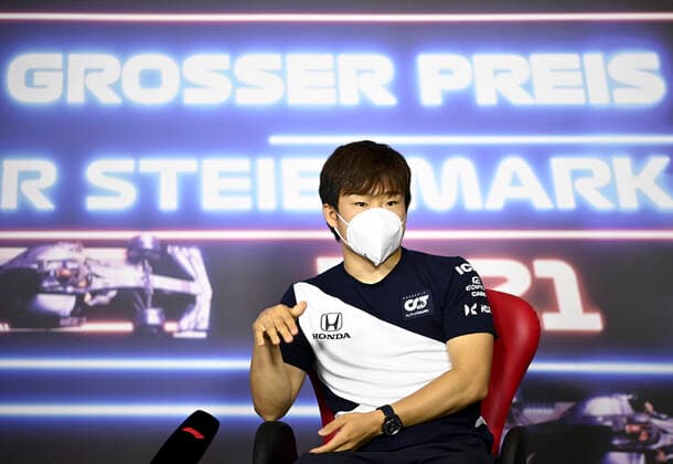 F1 Grand Prix of Styria 22 Yuki Tsunoda (JPN, Scuderia AlphaTauri Honda), F1 Grand Prix of Styria at Red Bull Ring on June 24, 2021 in Spielberg, Austria. (Photo by Christian Bruna EPA FIA Pool via HOCH ZWEI) Spielberg Austria Poolfoto HOCH ZWEI Pool EPA ,EDITORIAL USE ONLY