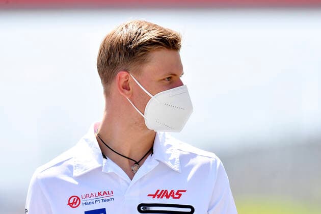 SCHUMACHER Mick F1 Team HAAS bei der Streckenbesichtigung am 1. Tag auf dem Austriaring F1 Saison 2021 GP von Oesterreich am 24.Juni 2021 in Spielberg
