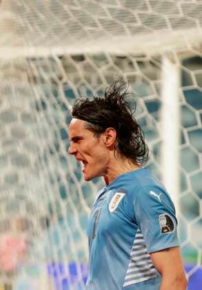 Uruguay s Edinson Cavani celebrates a goal today against Bolivia, during a match for Group A of the Copa America at the Arena Pantanal stadium in Cuiaba, Brazil, 24 June 2021. Bolivia - Uruguay !ACHTUNG: NUR REDAKTIONELLE NUTZUNG!  Copyright: xRaulxMartinezx AME8316 20210624-f02e42f3dbf9cd399086dacc33f1212ac33ec7b0