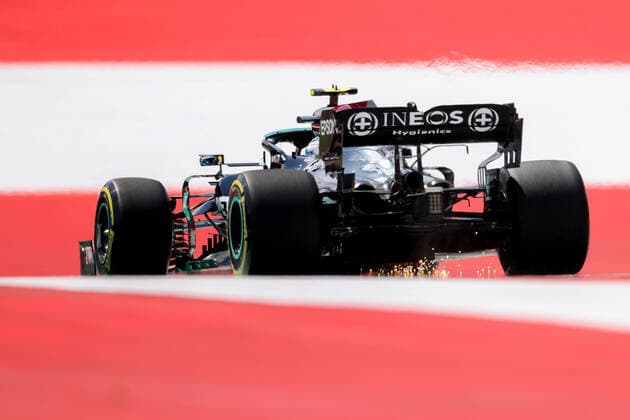Formula 1 - GP of Styria 2021 SPIELBERG,AUSTRIA,25.JUN.21 - MOTORSPORTS, FORMULA 1 - Grand Prix of Styria, Red Bull Ring, free practice. Image shows Valtteri Bottas (FIN Mercedes).  GEPAxpictures xChristianxWalgram