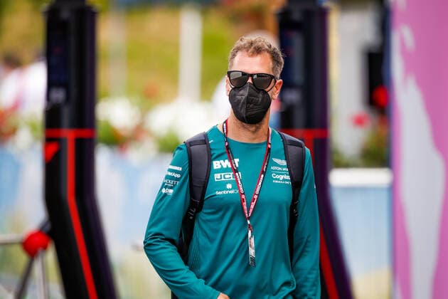 VETTEL Sebastian (ger), Aston Martin F1 AMR21, portrait during the Formula 1 Grosser Preis Der Steiermark 2021, 2021 Styrian Grand Prix, 8th round of the 2021 FIA Formula One World Championship, WM, Weltmeisterschaft from June 25 to 27, 2021 on the Red Bull Ring, in Spielberg, Austria - FORMULE 1 : Grand prix de Styrie - Spielberg - 25 06 2021 DPPI PANORAMIC  20210625_GOODEN__GO07440
