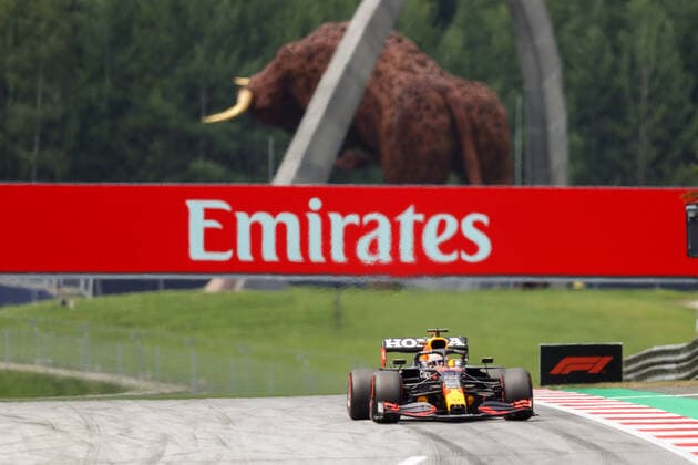 Formula 1 - GP of Styria 2021 SPIELBERG,AUSTRIA,25.JUN.21 - MOTORSPORTS, FORMULA 1 - Grand Prix of Styria, Red Bull Ring, free practice. Image shows Max Verstappen (NED Red Bull Racing).  GEPAxpictures xChristianxWalgram