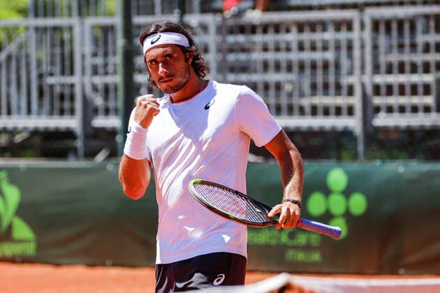 The Italian Tennis player Gian Marco Moroni during ATP, Tennis Herren Challenger Milano 2021, Tennis Internationals in Milan, Italy, June 25 2021  Copyright: xLiveMedia RobertaxCorradinx xIPAx xLiveMediax 0