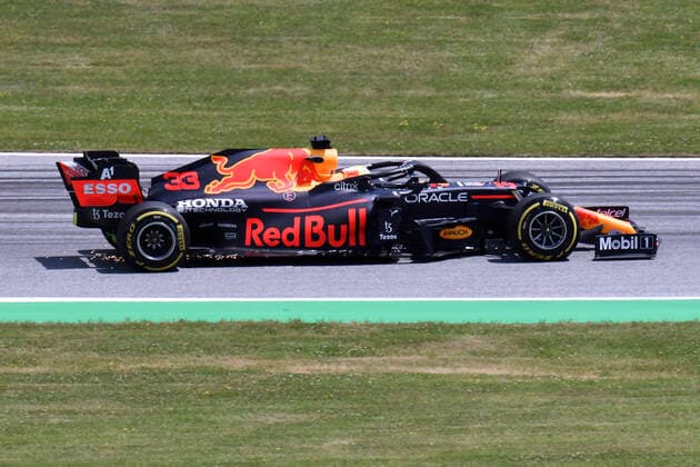 VERSTAPPEN Max F1 Team Red Bull Racing Training 1.Tag auf dem Austriaring F1 Saison 2021 GP von Oesterreich am 25.Juni 2021 in Spielberg