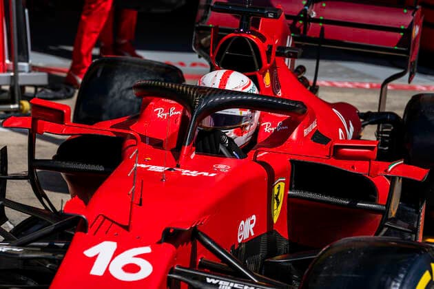 F1 Grand Prix of Styria 16 Charles Leclerc (MON, Scuderia Ferrari Mission Winnow), F1 Grand Prix of Styria at Red Bull Ring on June 25, 2021 in Spielberg, Austria. (Photo by COLOMBO IMAGES FIA Pool via HOCH ZWEI) Spielberg Austria Poolfoto HOCH ZWEI Pool COLOMBO IMAGES ,EDITORIAL USE ONLY