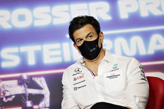 F1 Grand Prix of Styria Toto Wolff (AUT, Mercedes-AMG Petronas F1 Team), F1 Grand Prix of Styria at Red Bull Ring on June 25, 2021 in Spielberg, Austria. (Photo by Bryn Lennon Getty Images FIA Pool via HOCH ZWEI) Spielberg Red Bull Ring Austria Poolfoto HOCH ZWEI Pool Getty Images ,EDITORIAL USE ONLY