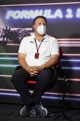 F1 Grand Prix of Styria Zak Brown (USA, McLaren F1 Team), F1 Grand Prix of Styria at Red Bull Ring on June 25, 2021 in Spielberg, Austria. (Photo by Bryn Lennon Getty Images FIA Pool via HOCH ZWEI) Spielberg Red Bull Ring Austria Poolfoto HOCH ZWEI Pool Getty Images ,EDITORIAL USE ONLY