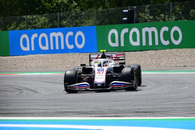 F1 Grand Prix of Styria - Practice Mick Schumacher of Uralkali Haas F1 Team drive his VF-21 single-seater during free practice of Styrian Grand Prix, 8th round of Formula One World Championship, WM, Weltmeisterschaft in Red Bull Ring in Spielberg, Styria, Austia, 25 June 2021 Spielberg Styria Austria diodato-notitle210625_npOTF  Copyright: xAndreaxDiodatox