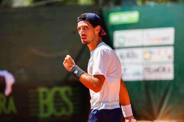 The Argentine tennis player Pedro Cachin during ATP, Tennis Herren Challenger Milano 2021, Tennis Internationals in Milan, Italy, June 25 2021  Copyright: xLiveMedia RobertaxCorradinx xIPAx xLiveMediax 0