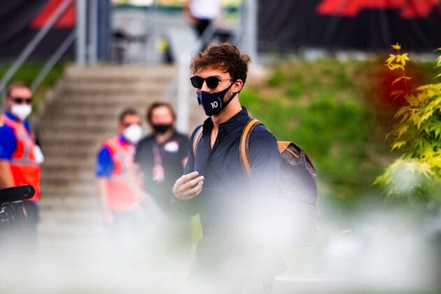 GASLY Pierre (fra), Scuderia AlphaTauri Honda AT02, portrait during the Formula 1 Grosser Preis Der Steiermark 2021, 2021 Styrian Grand Prix, 8th round of the 2021 FIA Formula One World Championship, WM, Weltmeisterschaft from June 25 to 27, 2021 on the Red Bull Ring, in Spielberg, Austria - FORMULE 1 : Grand prix de Styrie - Essais - Spielberg - 25 06 2021 DPPI Panoramic 