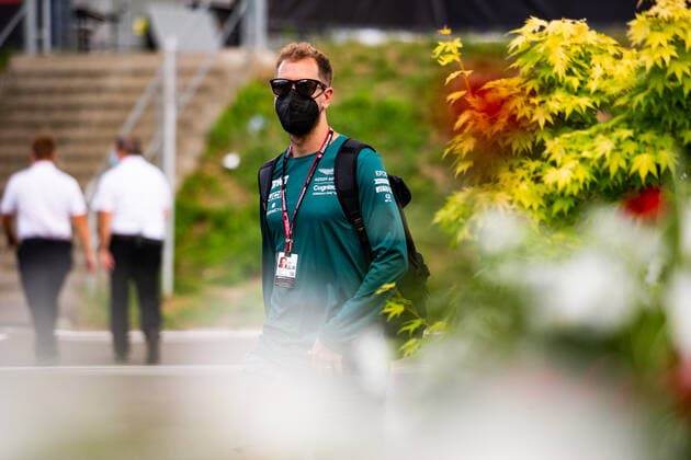 VETTEL Sebastian (ger), Aston Martin F1 AMR21, portrait during the Formula 1 Grosser Preis Der Steiermark 2021, 2021 Styrian Grand Prix, 8th round of the 2021 FIA Formula One World Championship, WM, Weltmeisterschaft from June 25 to 27, 2021 on the Red Bull Ring, in Spielberg, Austria - FORMULE 1 : Grand prix de Styrie - Essais - Spielberg - 25 06 2021 DPPI Panoramic 