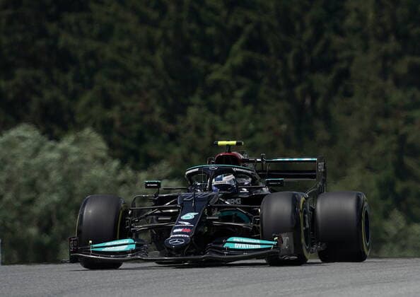 Formula 1 BWT Grosser Preis der Steiermark 2021 25.06.2021, Red Bull Ring , Spielberg, Formula 1 BWT Grosser Preis der Steiermark 2021 , im Bild Valtteri Bottas (FIN 77), Mercedes-AMG Petronas Formula One Team