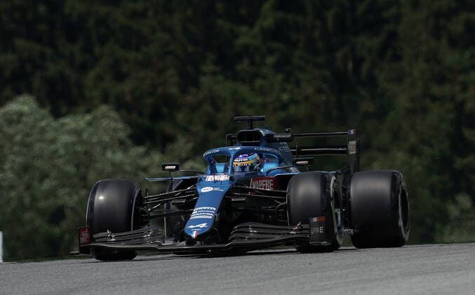 Formula 1 BWT Grosser Preis der Steiermark 2021 25.06.2021, Red Bull Ring , Spielberg, Formula 1 BWT Grosser Preis der Steiermark 2021 , im Bild Fernando Alonso (ESP 14), Alpine F1 Team