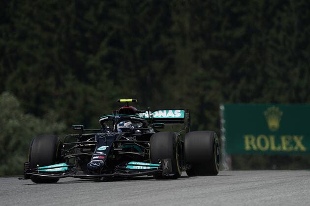 Formula 1 BWT Grosser Preis der Steiermark 2021 25.06.2021, Red Bull Ring , Spielberg, Formula 1 BWT Grosser Preis der Steiermark 2021 , im Bild Valtteri Bottas (FIN 77), Mercedes-AMG Petronas Formula One Team