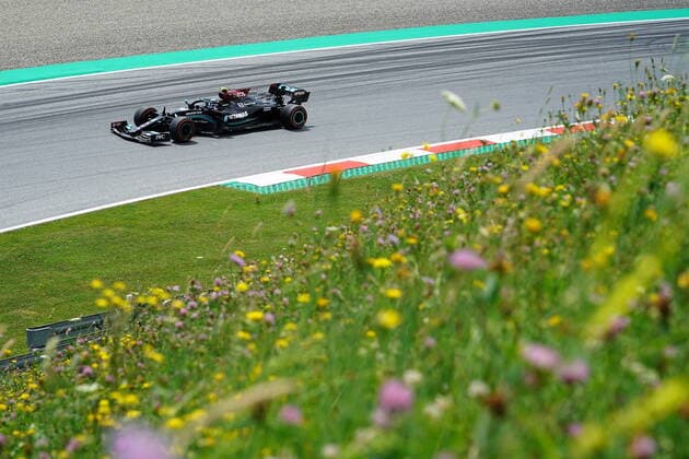 Formula 1 BWT Grosser Preis der Steiermark 2021 25.06.2021, Red Bull Ring , Spielberg, Formula 1 BWT Grosser Preis der Steiermark 2021 , im Bild Valtteri Bottas (FIN 77), Mercedes-AMG Petronas Formula One Team