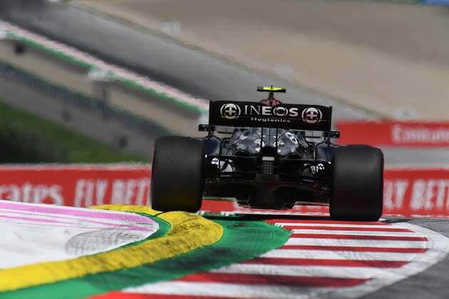 Formula 1 BWT Grosser Preis der Steiermark 2021 25.06.2021, Red Bull Ring , Spielberg, Formula 1 BWT Grosser Preis der Steiermark 2021 , im Bild Valtteri Bottas (FIN 77), Mercedes-AMG Petronas Formula One Team