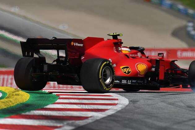 Formula 1 BWT Grosser Preis der Steiermark 2021 25.06.2021, Red Bull Ring , Spielberg, Formula 1 BWT Grosser Preis der Steiermark 2021 , im Bild Dreher von Carlos Sainz Jr. (ESP 55), Scuderia Ferrari Mission Winnow