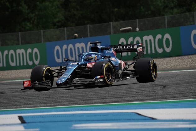 Formula 1 BWT Grosser Preis der Steiermark 2021 25.06.2021, Red Bull Ring , Spielberg, Formula 1 BWT Grosser Preis der Steiermark 2021 , im Bild Fernando Alonso (ESP 14), Alpine F1 Team