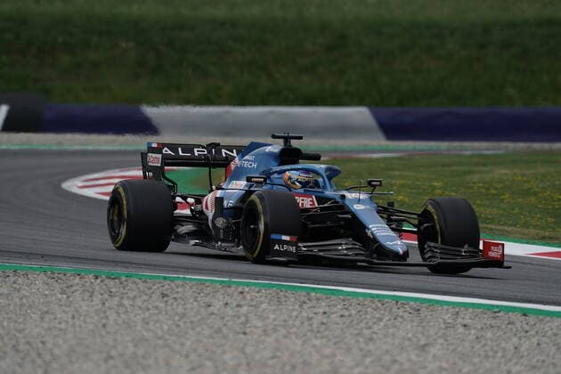 Formula 1 BWT Grosser Preis der Steiermark 2021 25.06.2021, Red Bull Ring , Spielberg, Formula 1 BWT Grosser Preis der Steiermark 2021 , im Bild Fernando Alonso (ESP 14), Alpine F1 Team