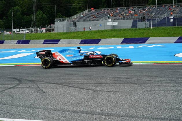 Formula 1 BWT Grosser Preis der Steiermark 2021 25.06.2021, Red Bull Ring , Spielberg, Formula 1 BWT Grosser Preis der Steiermark 2021 , im Bild Fernando Alonso (ESP 14), Alpine F1 Team