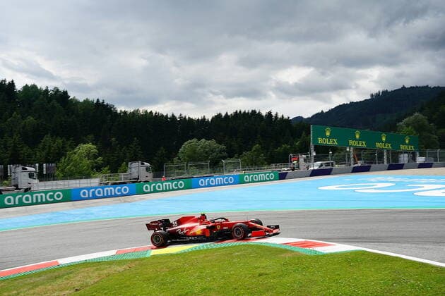 Formula 1 BWT Grosser Preis der Steiermark 2021 25.06.2021, Red Bull Ring , Spielberg, Formula 1 BWT Grosser Preis der Steiermark 2021 , im Bild Carlos Sainz Jr. (ESP 55), Scuderia Ferrari Mission Winnow
