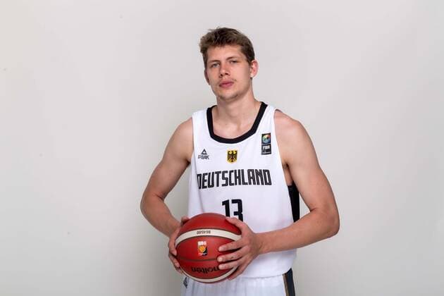 Basketball Leimen 22.06.2021 Deutsche Herren Nationalmannschaft Deutschland (GER) Fotoshooting Moritz Wagner (Deutschland, No.13)
