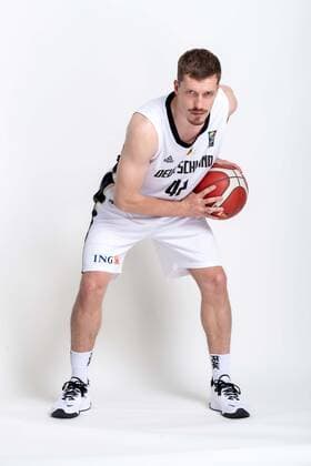Basketball Leimen 22.06.2021 Deutsche Herren Nationalmannschaft Deutschland (GER) Fotoshooting Andreas Obst (Deutschland, No.42)