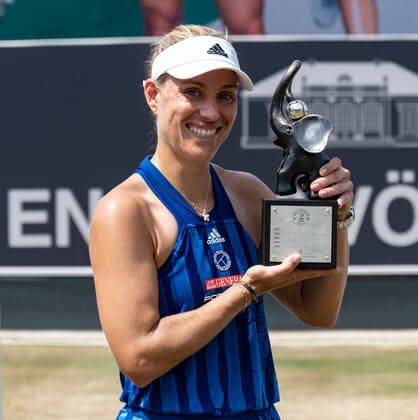 2021 WTA, Tennis Damen Bad Homburg Open Angelique Kerber (GER) wins final against Katerina Siniakova (CZE) Photo: Sportfoto Zimmer Daniel Maurer