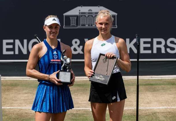 2021 WTA, Tennis Damen Bad Homburg Open Angelique Kerber (GER) wins final against Katerina Siniakova (CZE) Photo: Sportfoto Zimmer Daniel Maurer