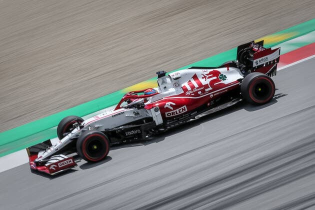 Formula 1 - GP of Styria 2021 SPIELBERG,AUSTRIA,26.JUN.21 - MOTORSPORTS, FORMULA 1 - Grand Prix of Styria, Red Bull Ring, practice and qualifying. Image shows Kimi Raikkoenen (FIN Alfa Romeo).  GEPAxpictures xManfredxBinder