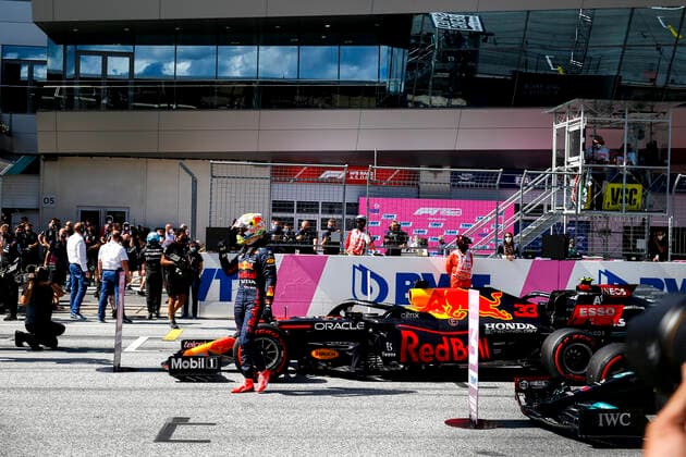 33 Max Verstappen (NED, Red Bull Racing), F1 Grand Prix of Styria at Red Bull Ring on June 26, 2021 in Spielberg, Austria. (Photo by HOCH ZWEI) Spielberg Austria