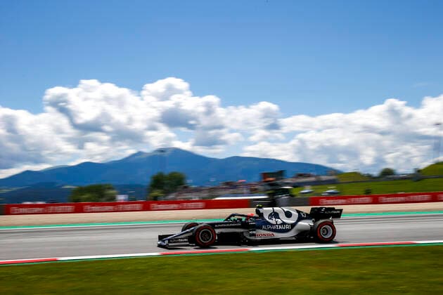 10 Pierre Gasly (FRA, Scuderia AlphaTauri Honda), F1 Grand Prix of Styria at Red Bull Ring on June 26, 2021 in Spielberg, Austria. (Photo by HOCH ZWEI) Spielberg Austria