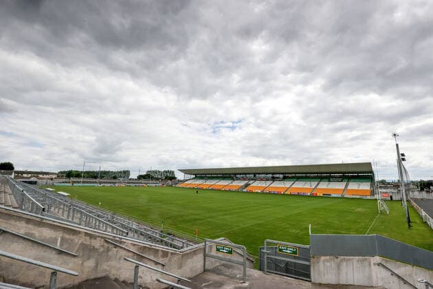 Leinster GAA Football Senior Championship Round 1, Bord na Mona O Connor Park, Tullamore, Offaly 27 6 2021 Carlow vs Longford A general view of Bord na Mona O Connor Park ahead of the game A general view of Bord na Mona O Connor Park ahead of the game 27 6 2021  Copyright: x INPHO LaszloxGeczox LG2_9288