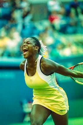 Serena Williams 1999 US Open Tennis Serena Williams (USA) wins her first Grand Slam at the 1999 US Open Tennis Championship New York Arthur Ashe Stadium, USTA Billi NY United States Copyright: xChrisxTrotman Duomo PCNx TN0372_107994